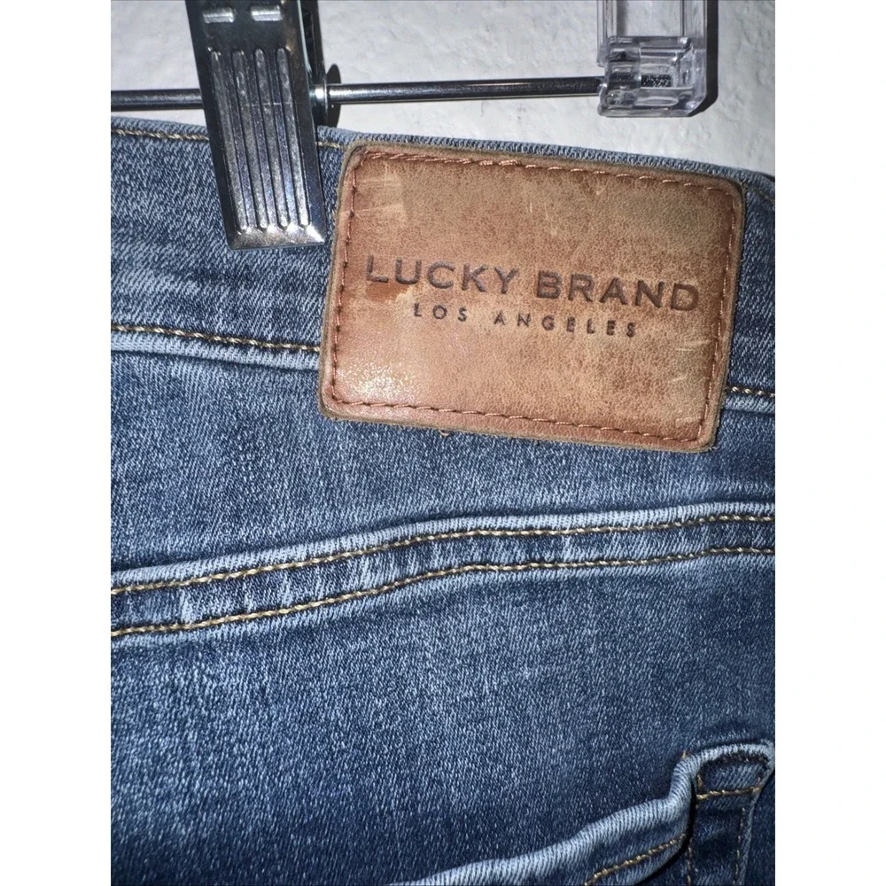 🍀 Lucky Brand Jeans 221 Straight Mens Size 34x30 Blue Casual Denim